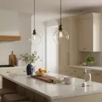 Savion Clear Glass Globe Pendant Light