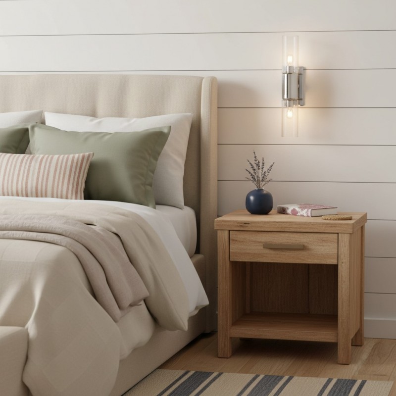 Zeylen Frances Water Ripple Glass Double Tube Sconce