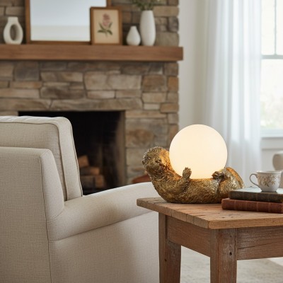 Alton Modern Polyresin Icon Table Lamp