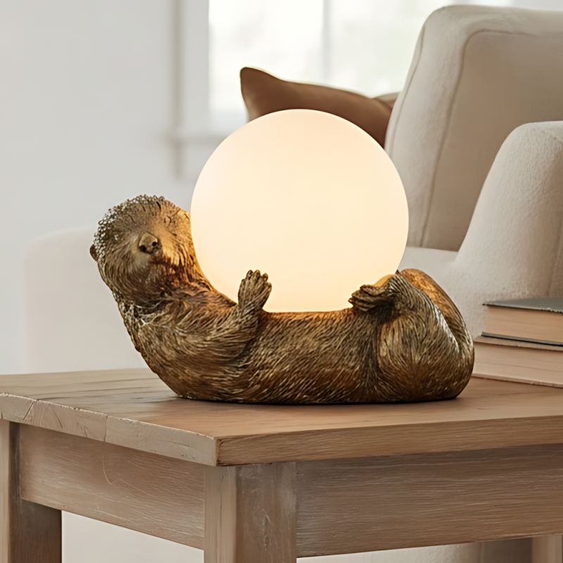 Alton Modern Polyresin Icon Table Lamp