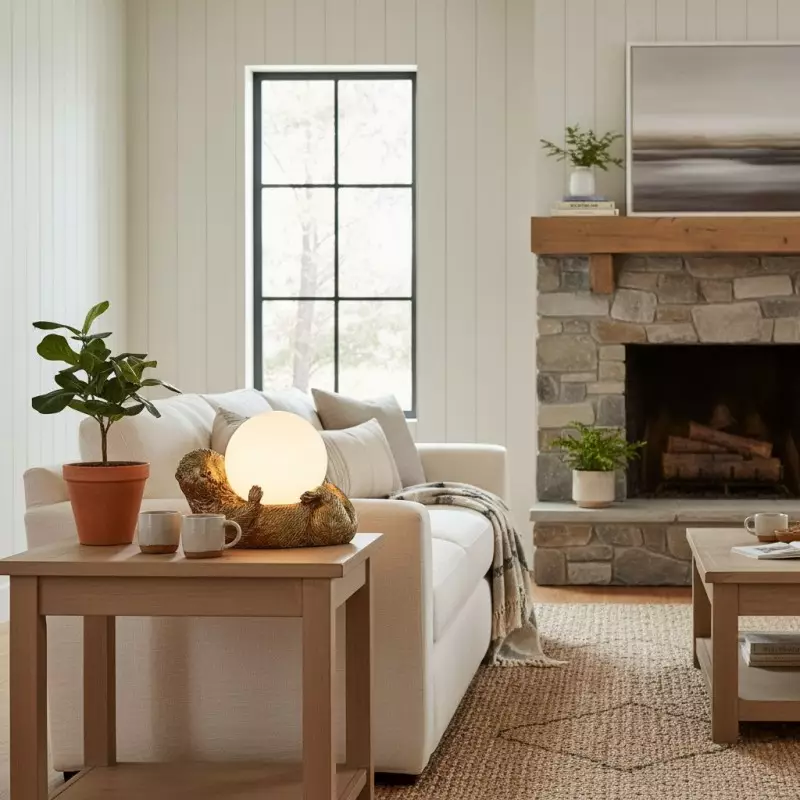 Alton Modern Polyresin Icon Table Lamp