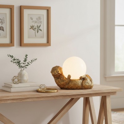 Alton Modern Polyresin Icon Table Lamp