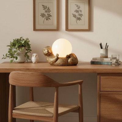 Alton Modern Polyresin Icon Table Lamp