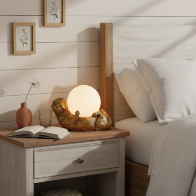 Alton Modern Polyresin Icon Table Lamp