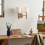 Avery Vintage Brass 2-Light Sconce