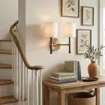 Avery Vintage Brass 2-Light Sconce