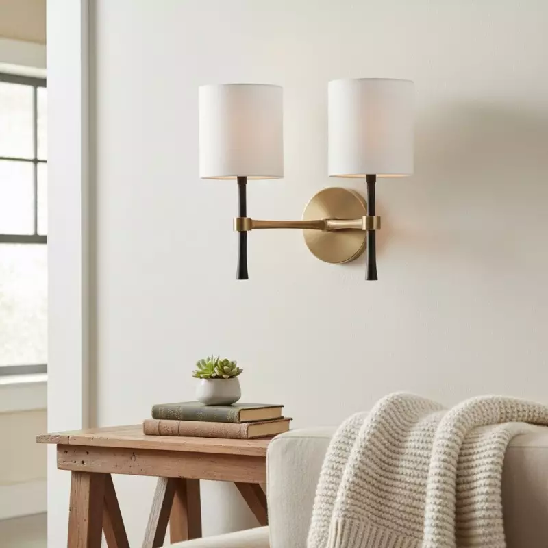 Avery Vintage Brass 2-Light Sconce