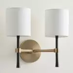 Avery Vintage Brass 2-Light Sconce