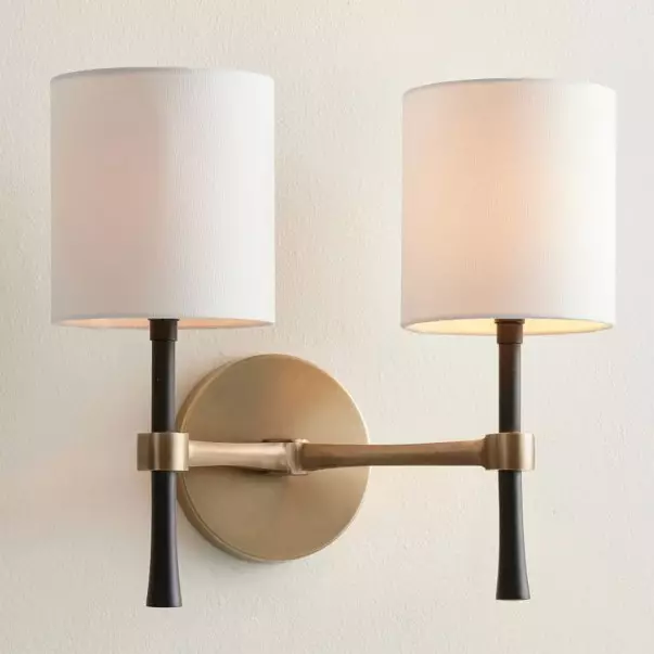 Avery Vintage Brass 2-Light Sconce