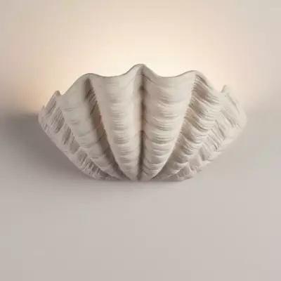 Virelith Modern Ceramic Shell Wall light