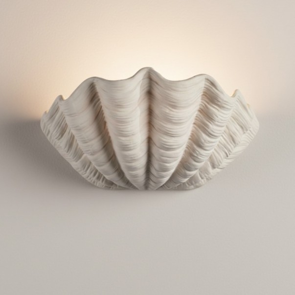 Virelith Modern Ceramic Shell Wall light