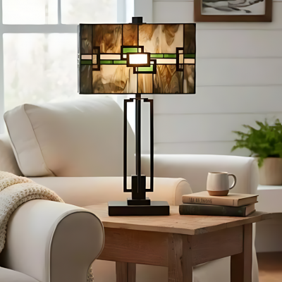 Thalorin Tiffany Stained Glass Table Lamp