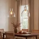 Keen Farmhouse Glass Dome Pendant Light