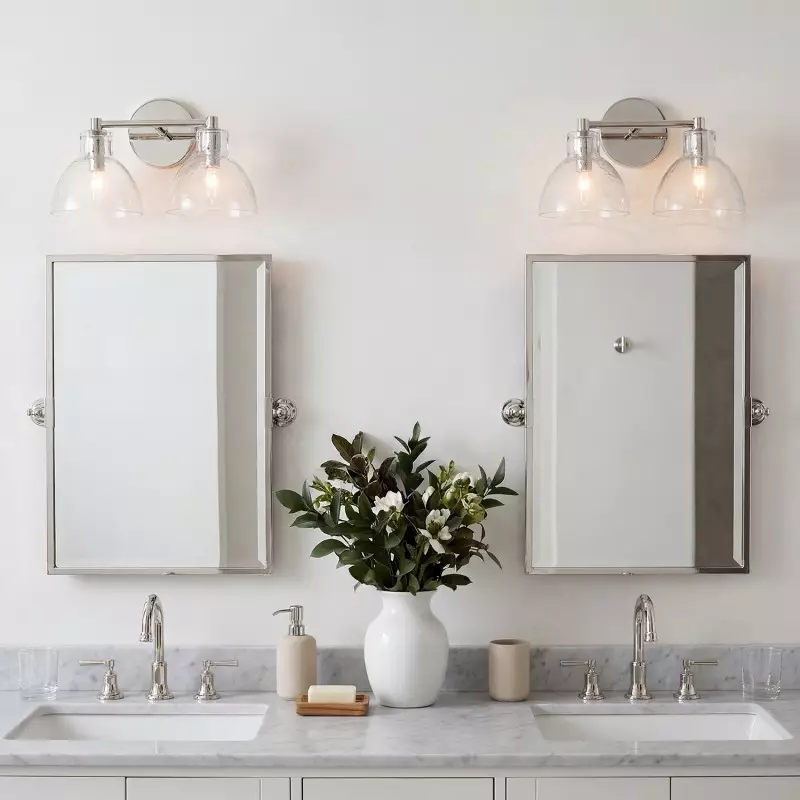 Keen Farmhouse Cooper Recycled Glass Dome Sconce