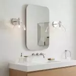 Keen Farmhouse Cooper Recycled Glass Dome Sconce