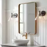 Oren Farmhouse Conical Glass Wall Sconce