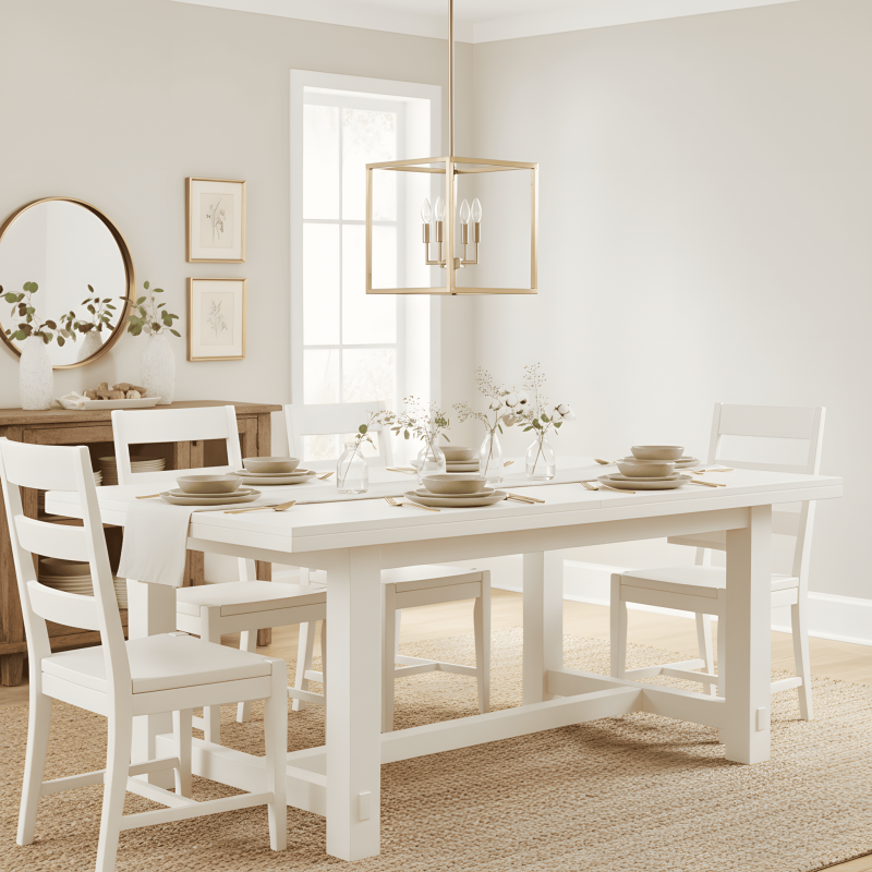 Bralen Rustic Square Lantern Glass Pendant Light