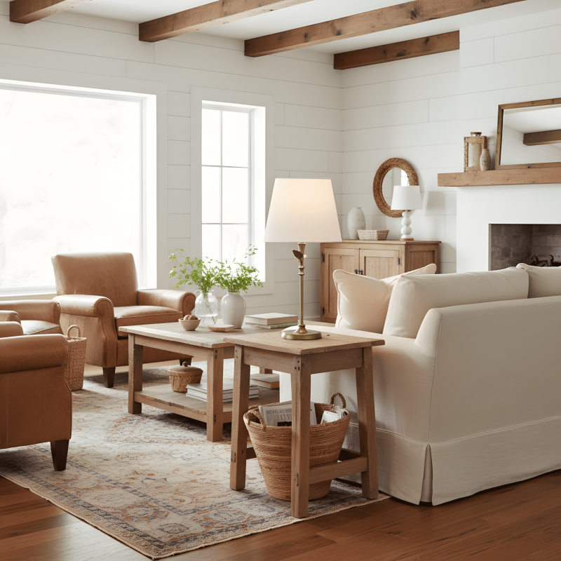 Huxley Rustic Antique Brass Botanical Forged Iron Table Light