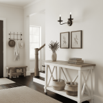 Calvert Vintage Candle Shape Metal 1/2 Light Wall Light