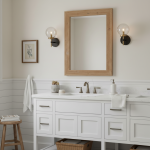 Aramis Farmhouse Glass Ball Sconce