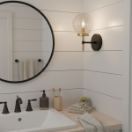 Hempel Minimalist Glass Globe Wall Light