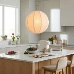 Hovix Scandinavian Linen Pendant Light
