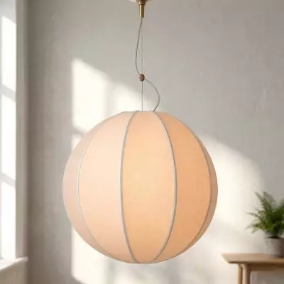 Hovix Scandinavian Linen Pendant Light