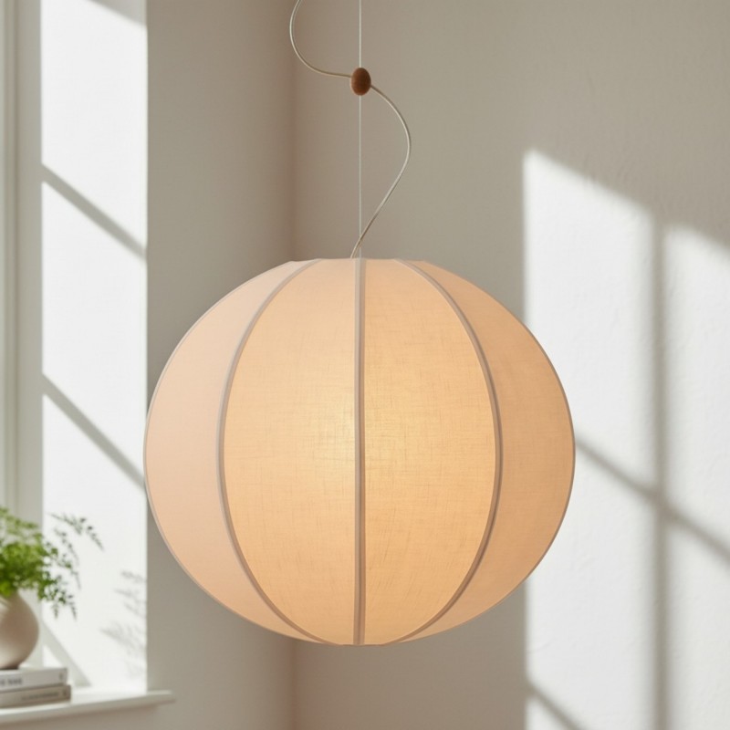 Hovix Scandinavian Linen Pendant Light