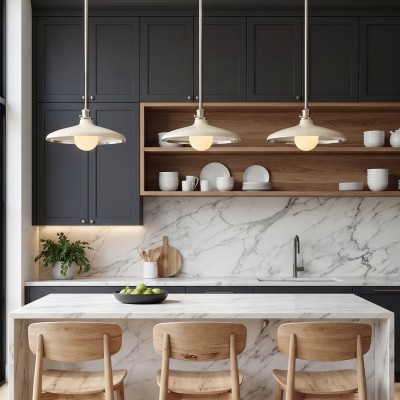 Dulcinea Farmhouse Retro Metal Pendant Light