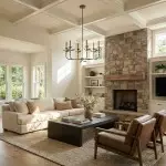 Jocelyn Retro Antique Brass Botanical Forged Iron Chandelier