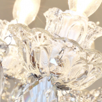 Candlestick Crystal Wall Light