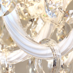 Candlestick Crystal Wall Light
