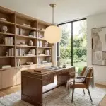 Xan Retro White Globe Ribbed Glass Pendant Light