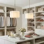 Hanahs Farmhouse Milk Glass Scalloped Shade Pendant Light