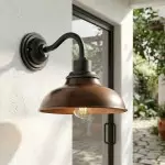 Creed Industrial Dome Metal Sconce