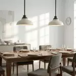 Creed Industrial Dome Metal Pendant Light