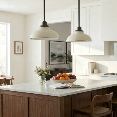 Creed Industrial Dome Metal Pendant Light