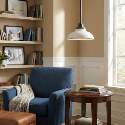 Creed Industrial Dome Metal Pendant Light