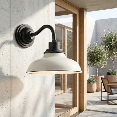 Creed Industrial Dome Metal Sconce