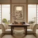 Drath Wabi Sabi Ribbed Paper Lantern Pendant Light