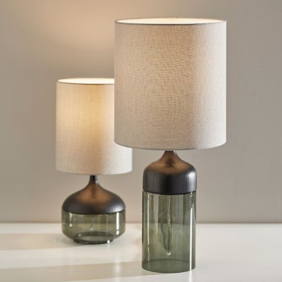 Orithyia Modern Glass Round Table Lamp