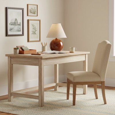 Vaelune Modern Glass Cone Table Lamp