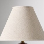Vaelune Modern Glass Cone Table Lamp
