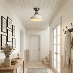 Creed Classic Industrial Metal Dome Ceiling Light