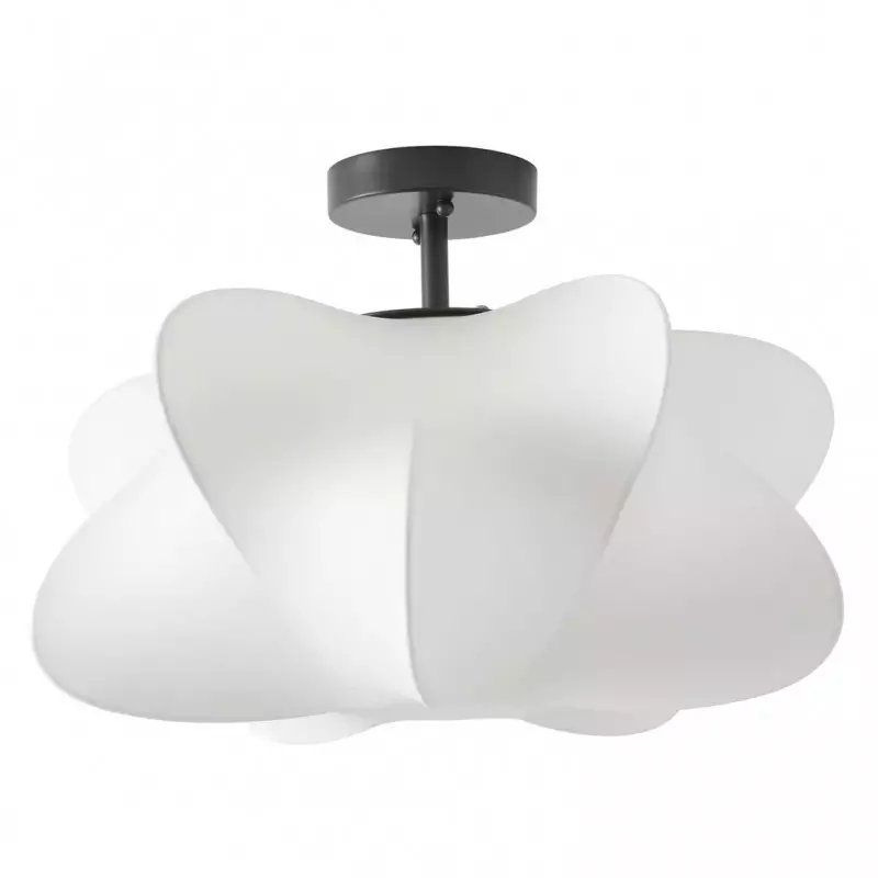 Jaxorix Wabi Sabi White Silkworm Cocoon Ceiling Light