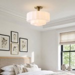 Ellis Retro Milk White Glass Ceiling Light