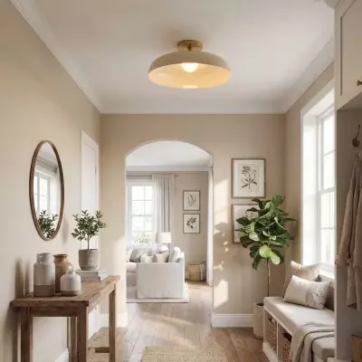 Cynthia Modern Glass Flush Mount Ceiling Light