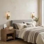 Ira Farmhouse Cylinder Hammered Glass Sconce