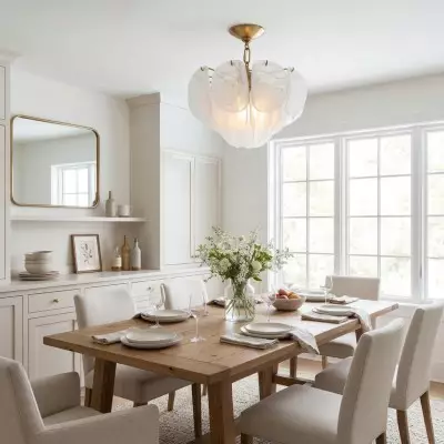 Pelagia Modern Textured Glass Flush Mount Ceiling Light