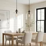 Declan Modern Bell Shaped Glass Pendant Light